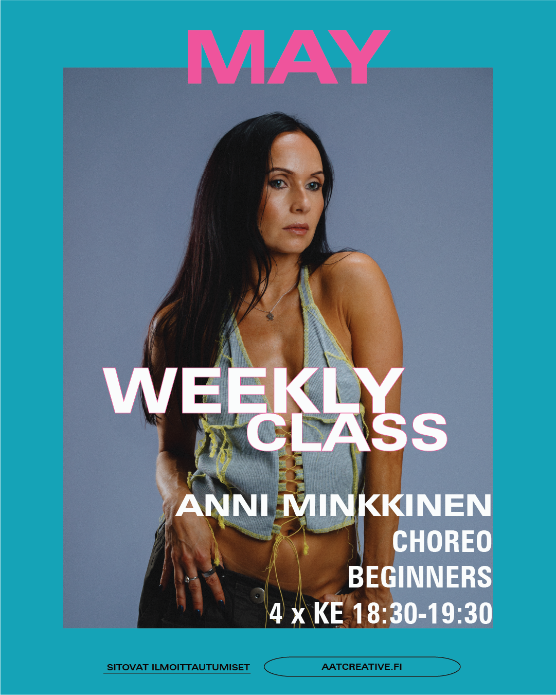 WEDNESDAY / Choreo beginners Anni 4 x May