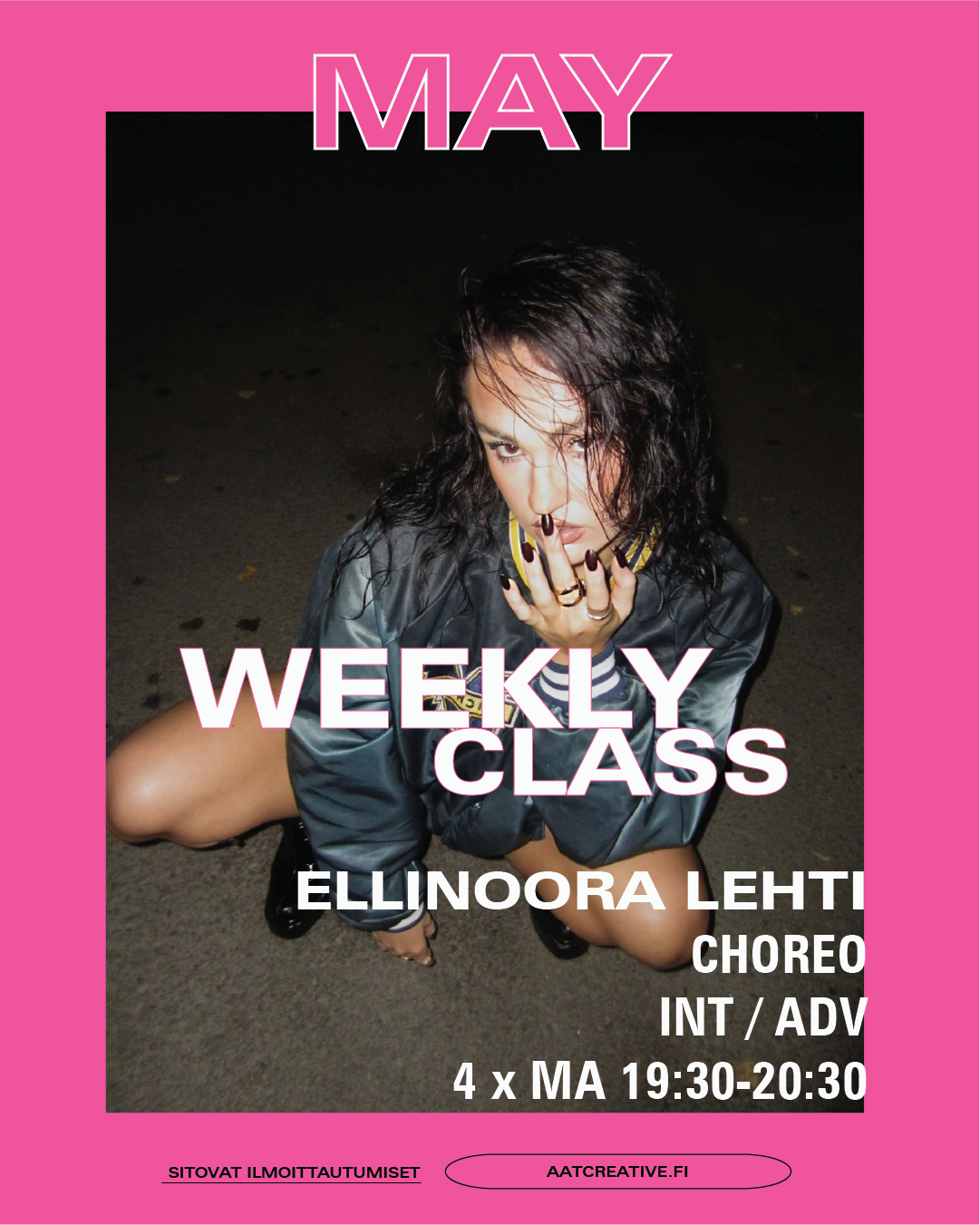MONDAY / Choreo int / adv Ellinoora 4 x May