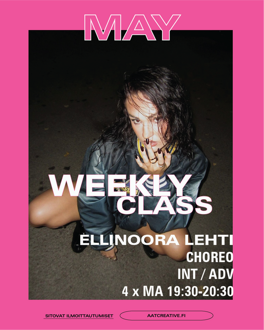 MONDAY / Choreo int / adv Ellinoora 4 x May