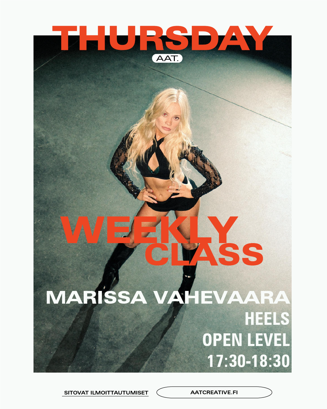 MAY HKI / Thursday / Heels Open Level Marissa Vahevaara HEAVEN
