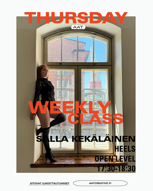 JANUARY HKI / Thursday / Heels Open Level Salla Kekäläinen HEAVEN