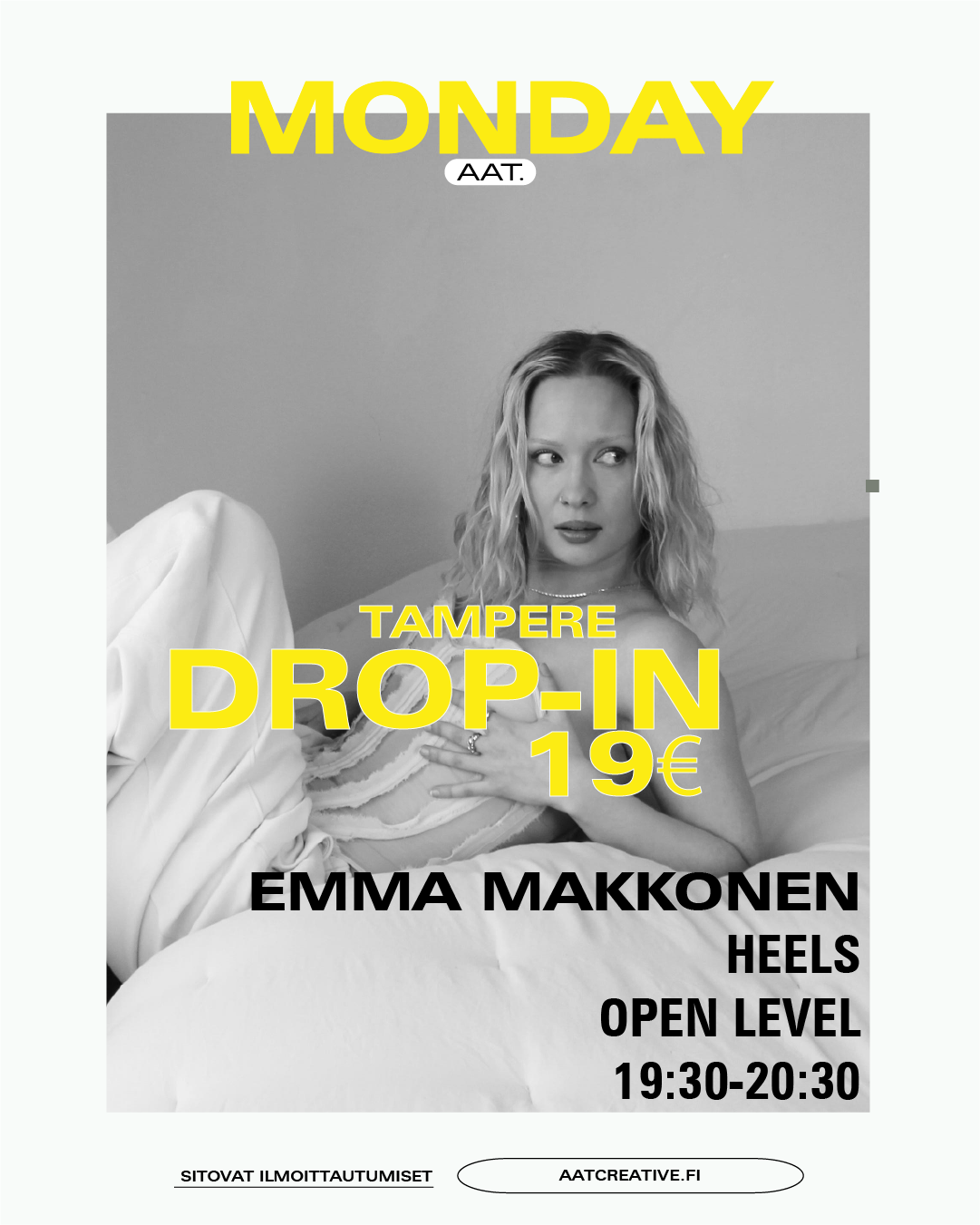 TRE DROP-IN / Monday / Heels 19:30-20:30 Emma Makkonen