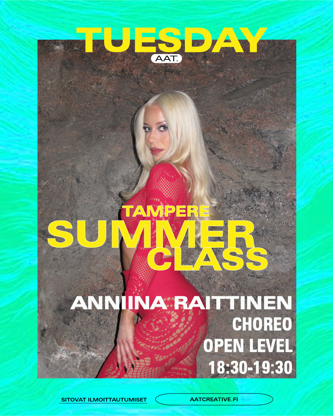 JUNE TRE / Summer Classes / Tuesday / Choreo Open level Anniina Raittinen