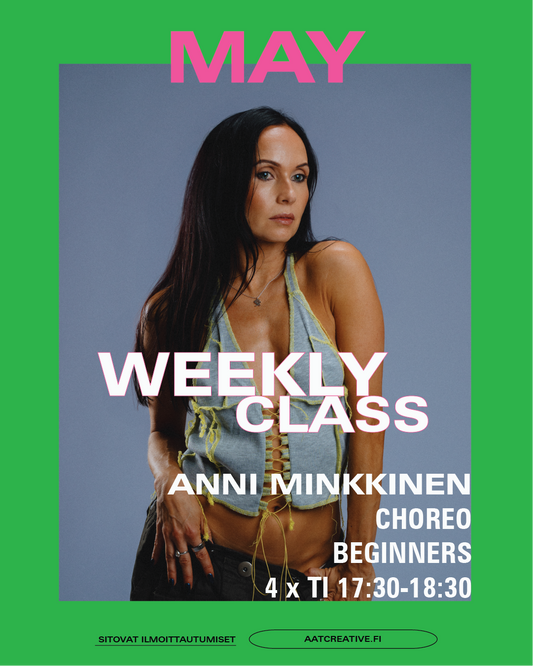 TUESDAY / Choreo beginners Anni 4 x May